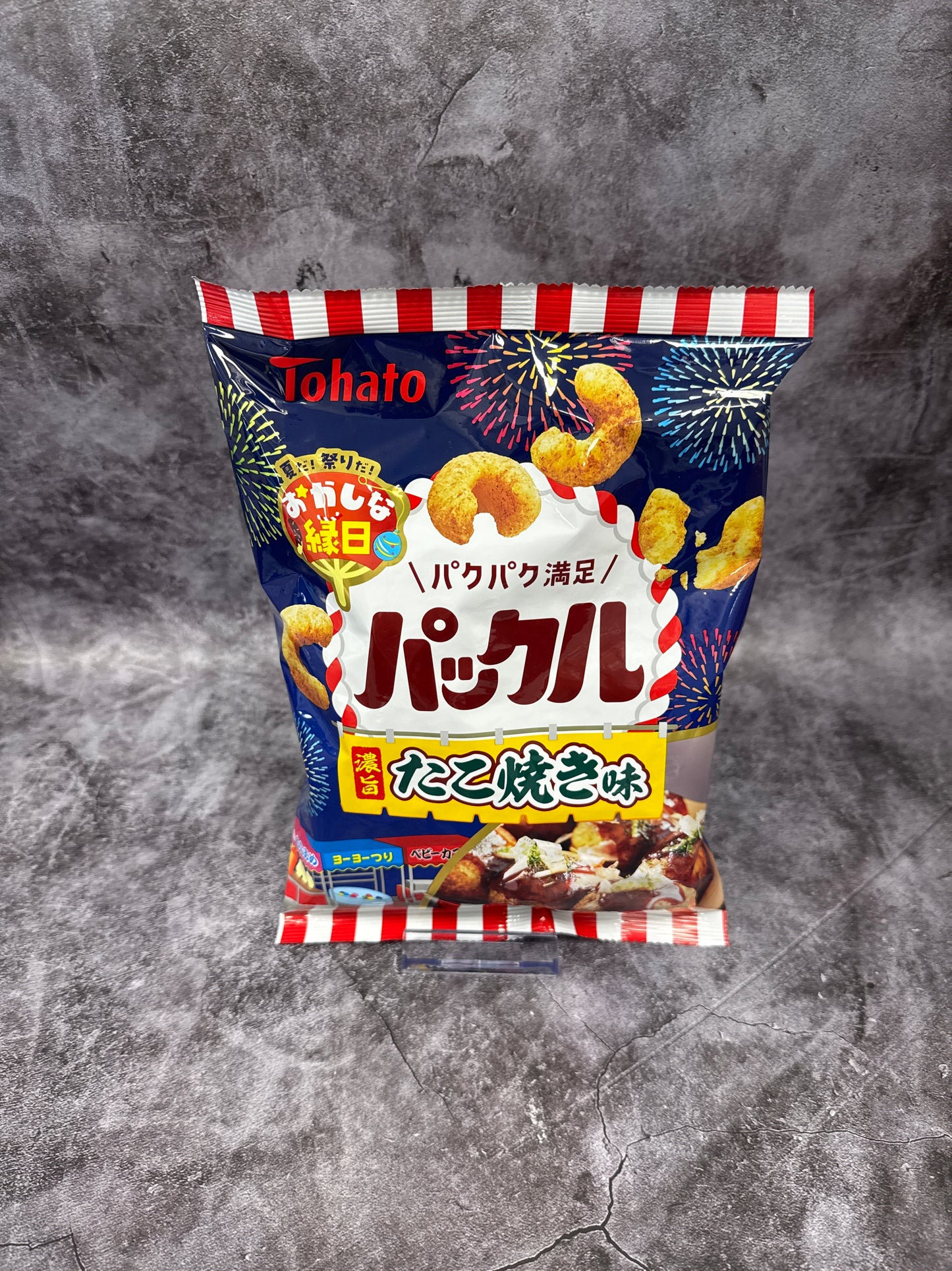 Tohato- Puckle Corn Puff Snack (Takoyaki) 54g