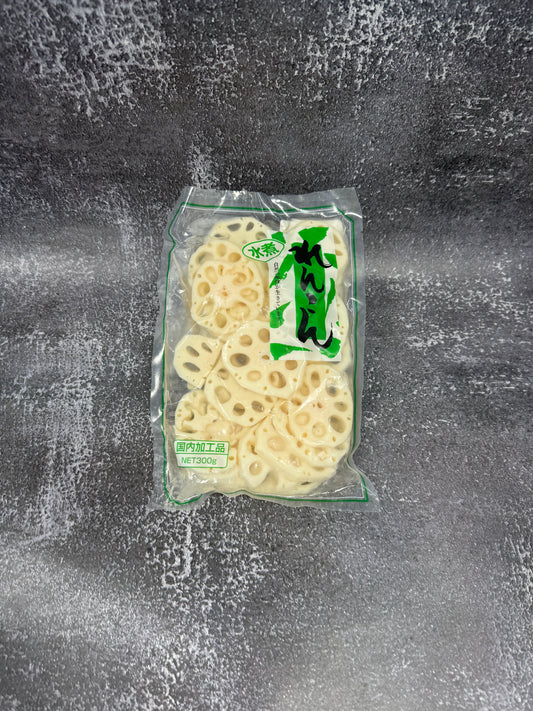 Sansaikimura Renko Mizuni Sliced (Boiled Lotus Roots) 300g