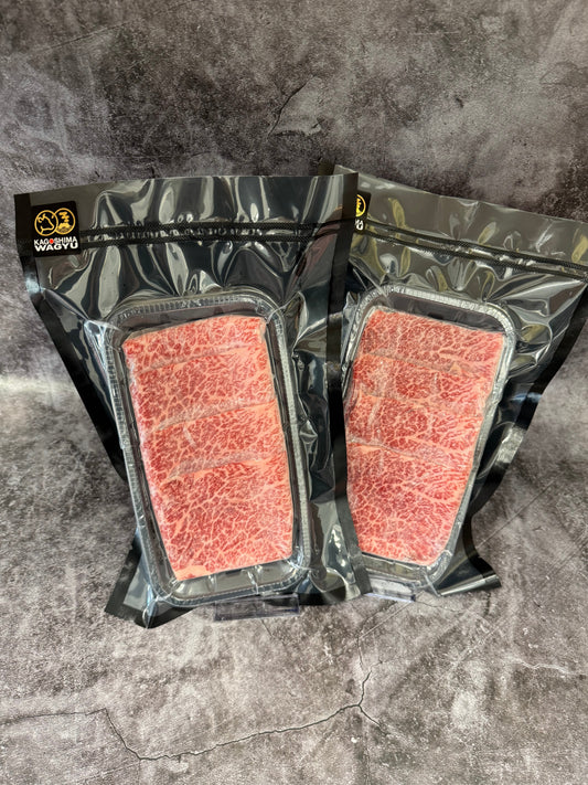 PROMO: 2 Packs A5 Kagoshima Tenderloin Shabu-shabu 4 pieces 100g each pack (Original Price: $85.98) NOW: $60