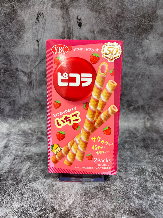 YBC - Picola Roll Cookie (Strawberry)