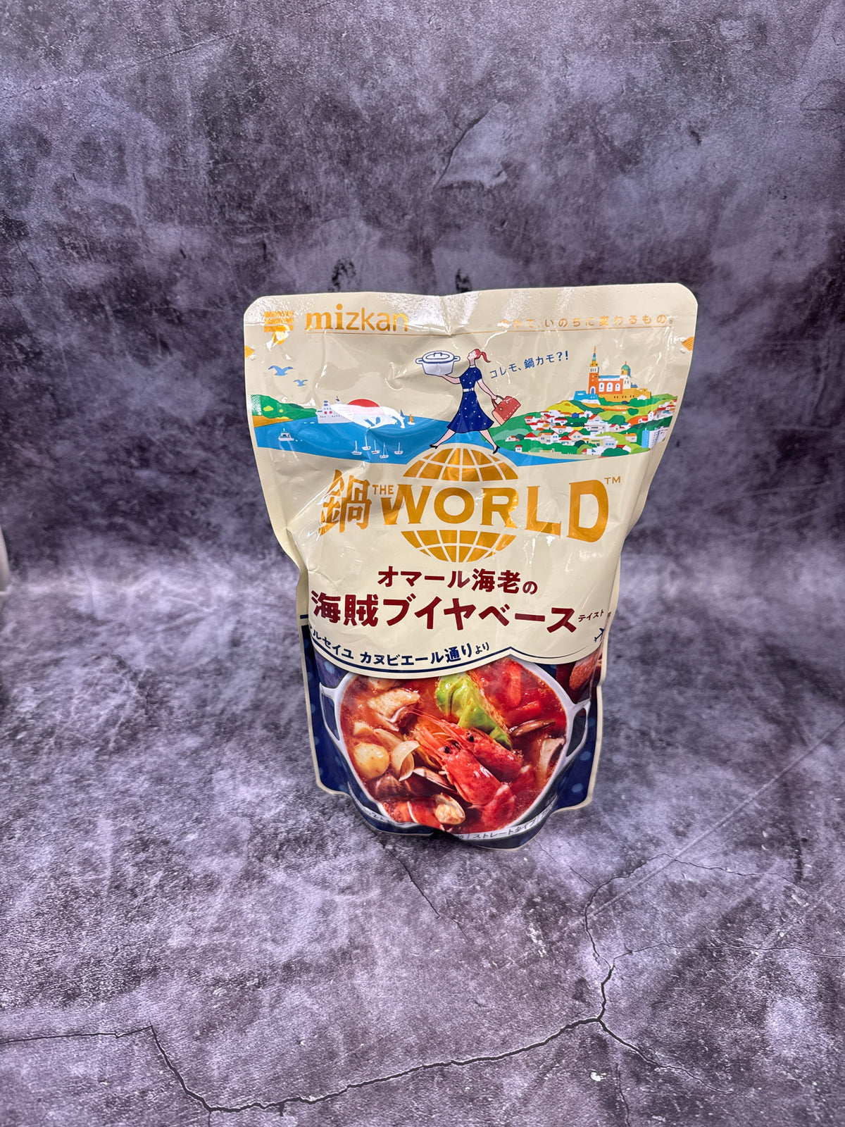 Mizkan- Nabe The World Hot Pot Soup Pirate- Style Bouillabaisse with Lobster 750g