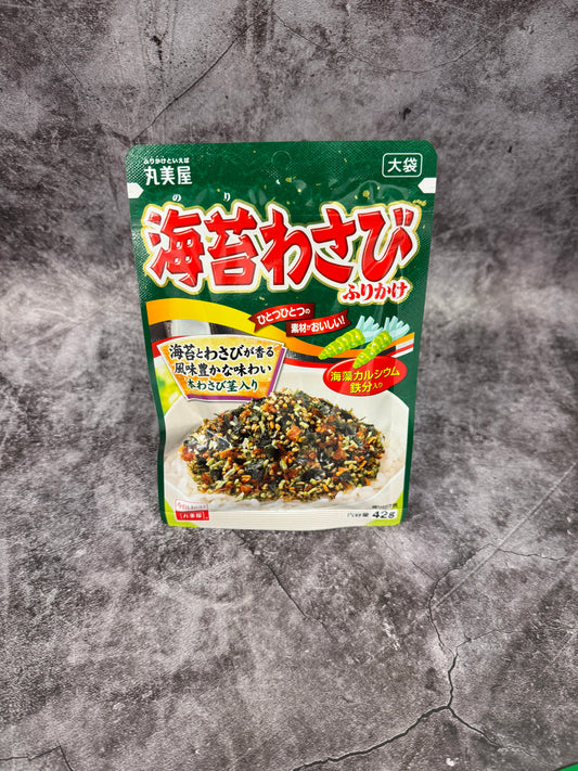 Marumiya Corporation- Salmon Furikake Big Pack (Seaweed Wasabi)