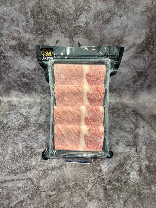 Kagoshima A5 chuck roll Shabu Shabu 4 pieces 200g